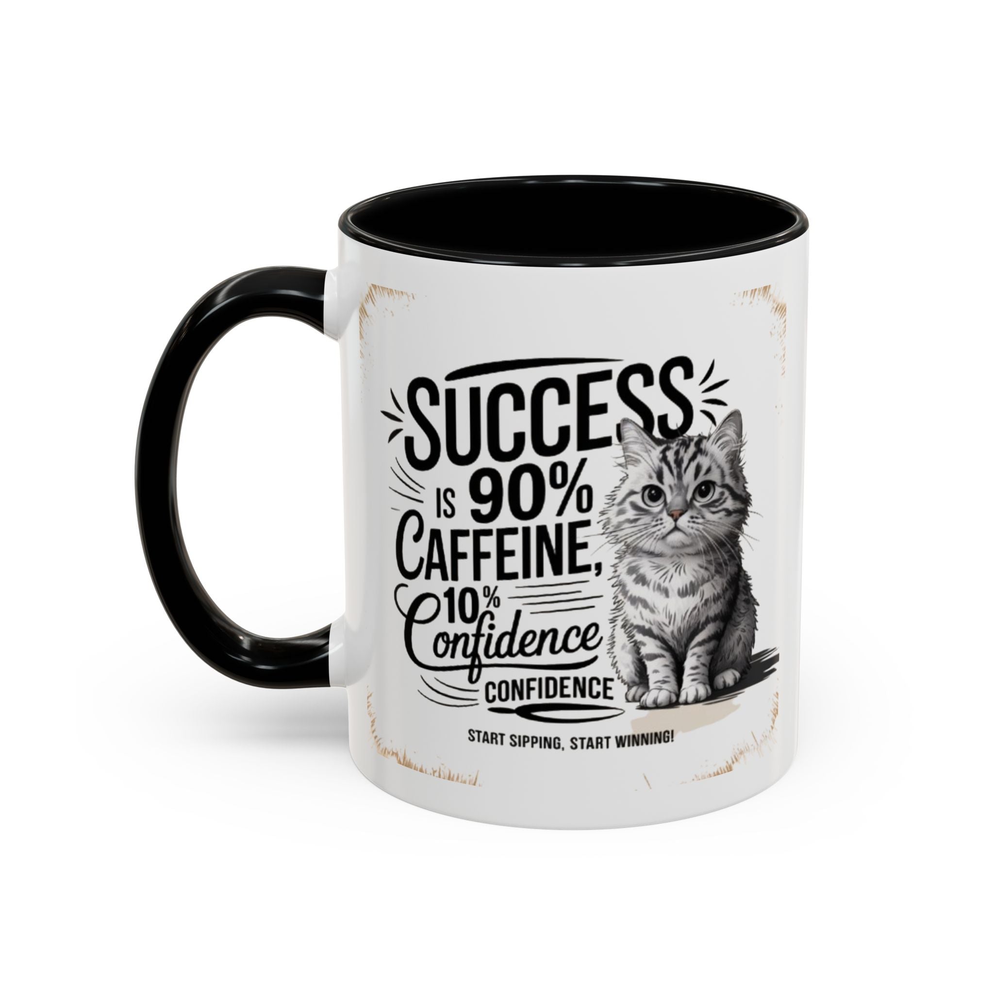 Motivational Accent Mug, Inspirational Coffee Cup, Positive Quote Tea Mug, Encouraging Drinkware, Gift for Coworker, Office Decor