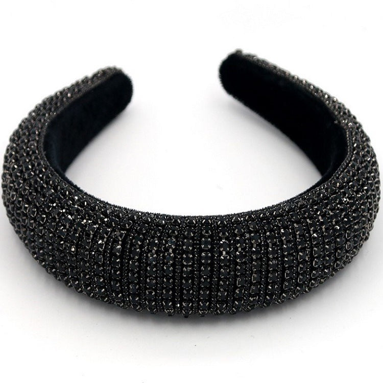 Baroque rhinestone headband