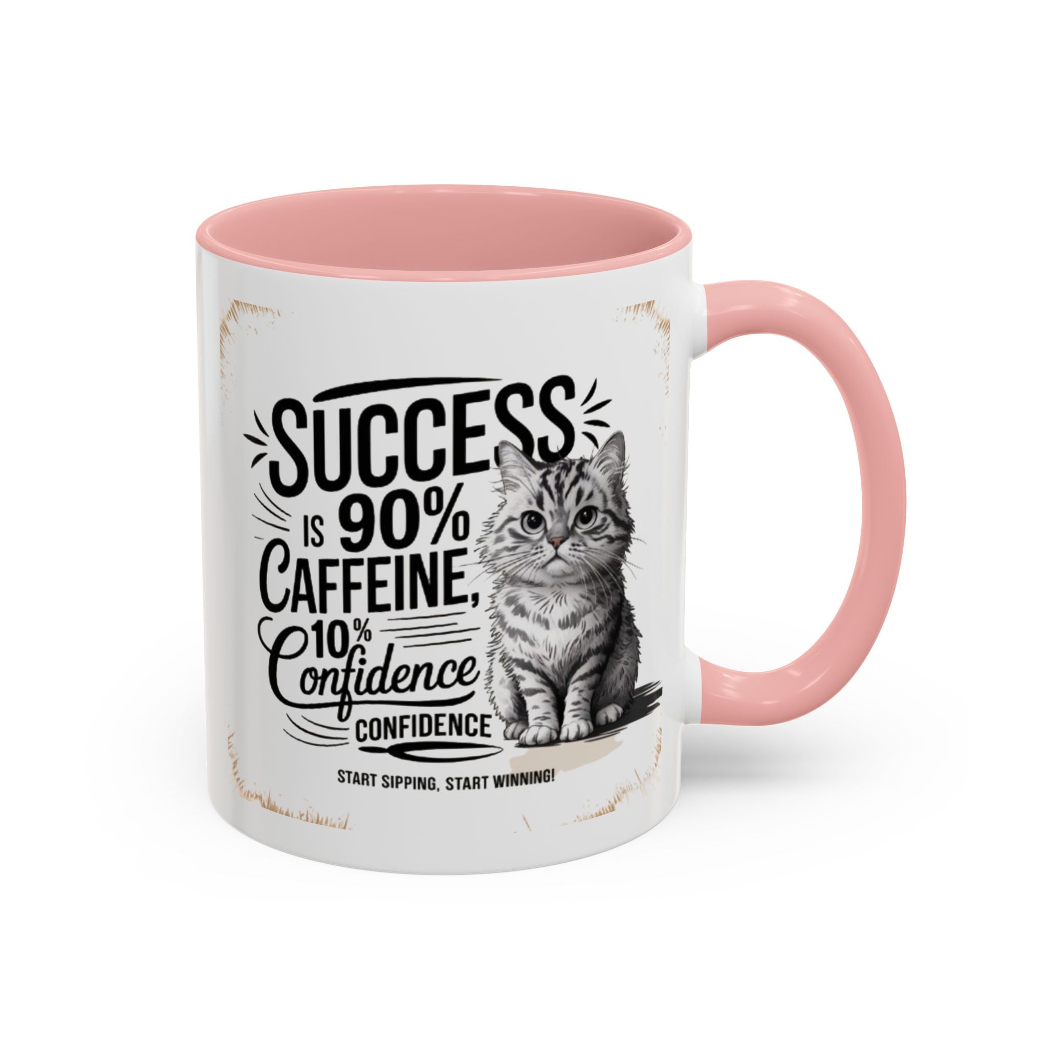 Motivational Accent Mug, Inspirational Coffee Cup, Positive Quote Tea Mug, Encouraging Drinkware, Gift for Coworker, Office Decor