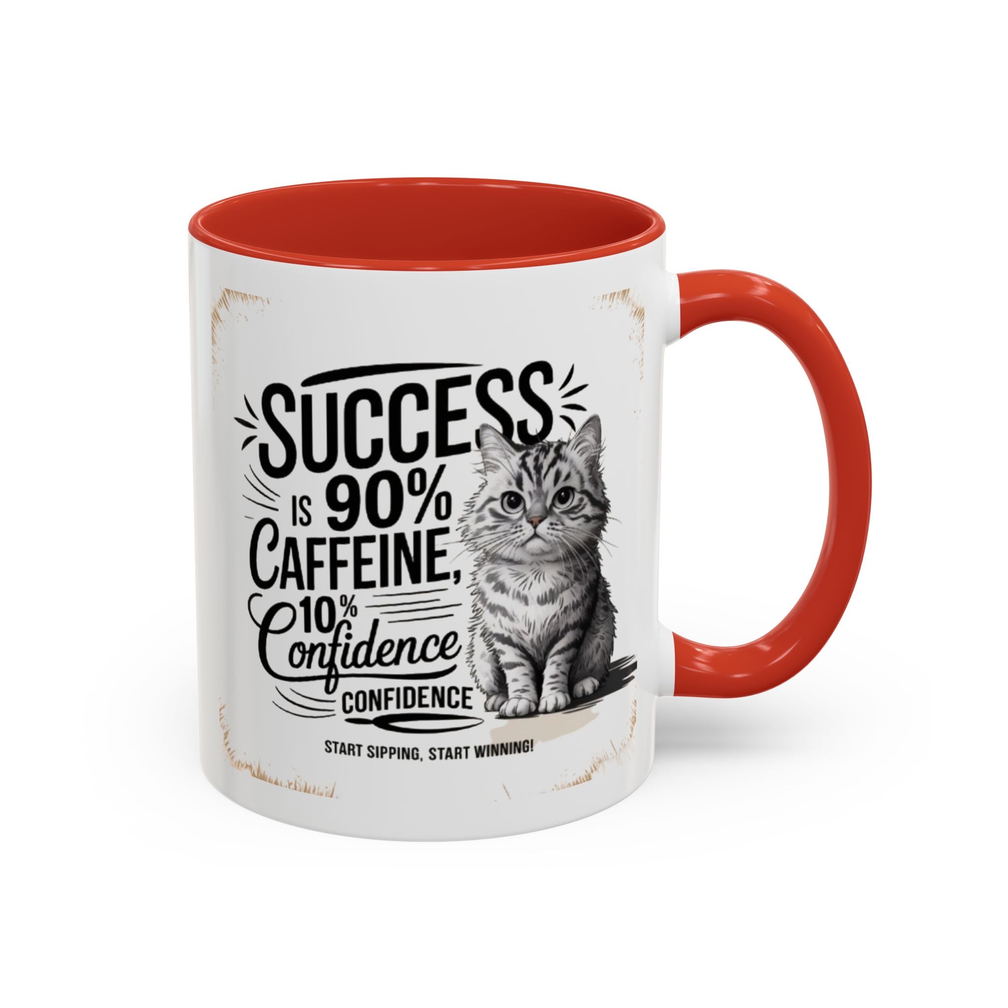 Motivational Accent Mug, Inspirational Coffee Cup, Positive Quote Tea Mug, Encouraging Drinkware, Gift for Coworker, Office Decor