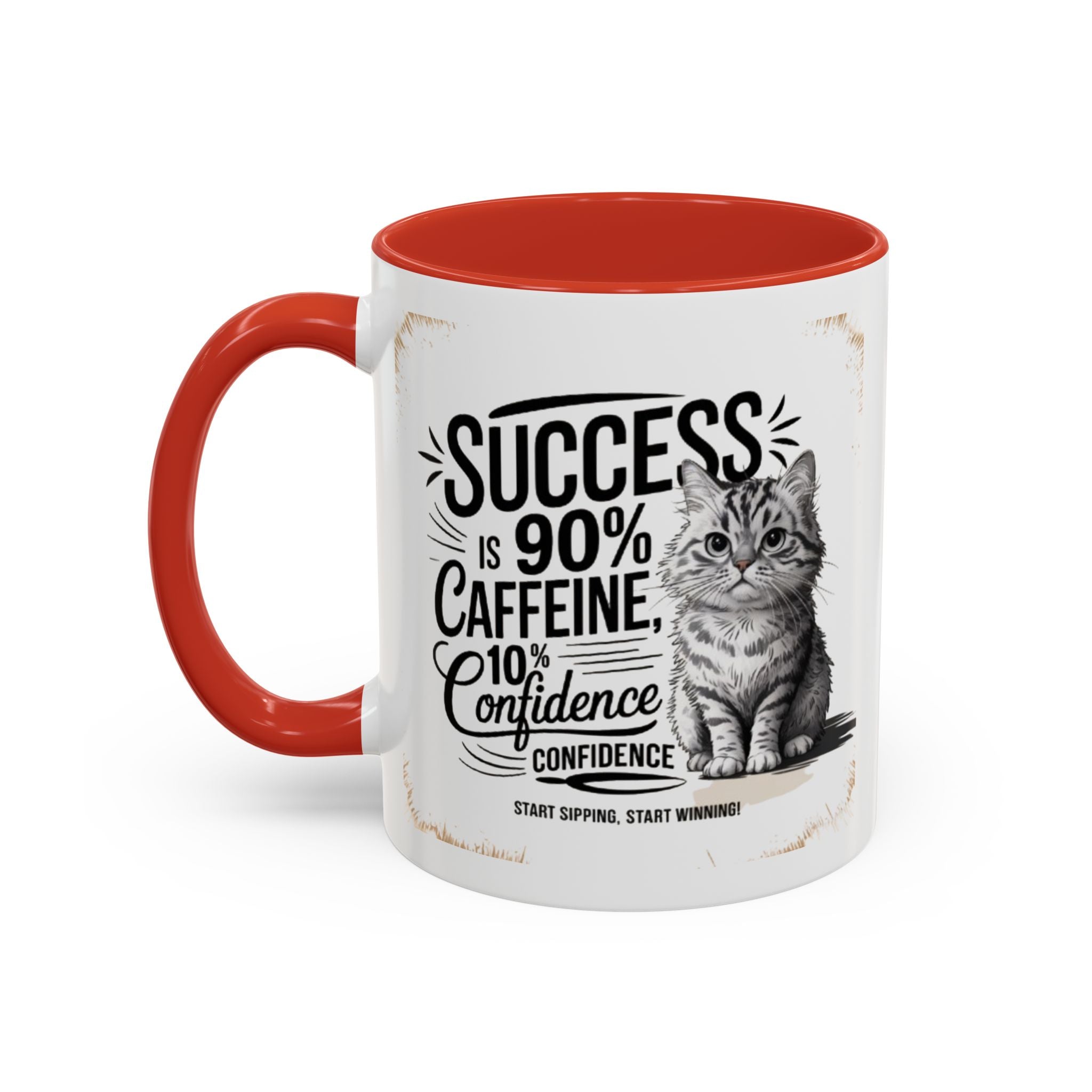 Motivational Accent Mug, Inspirational Coffee Cup, Positive Quote Tea Mug, Encouraging Drinkware, Gift for Coworker, Office Decor