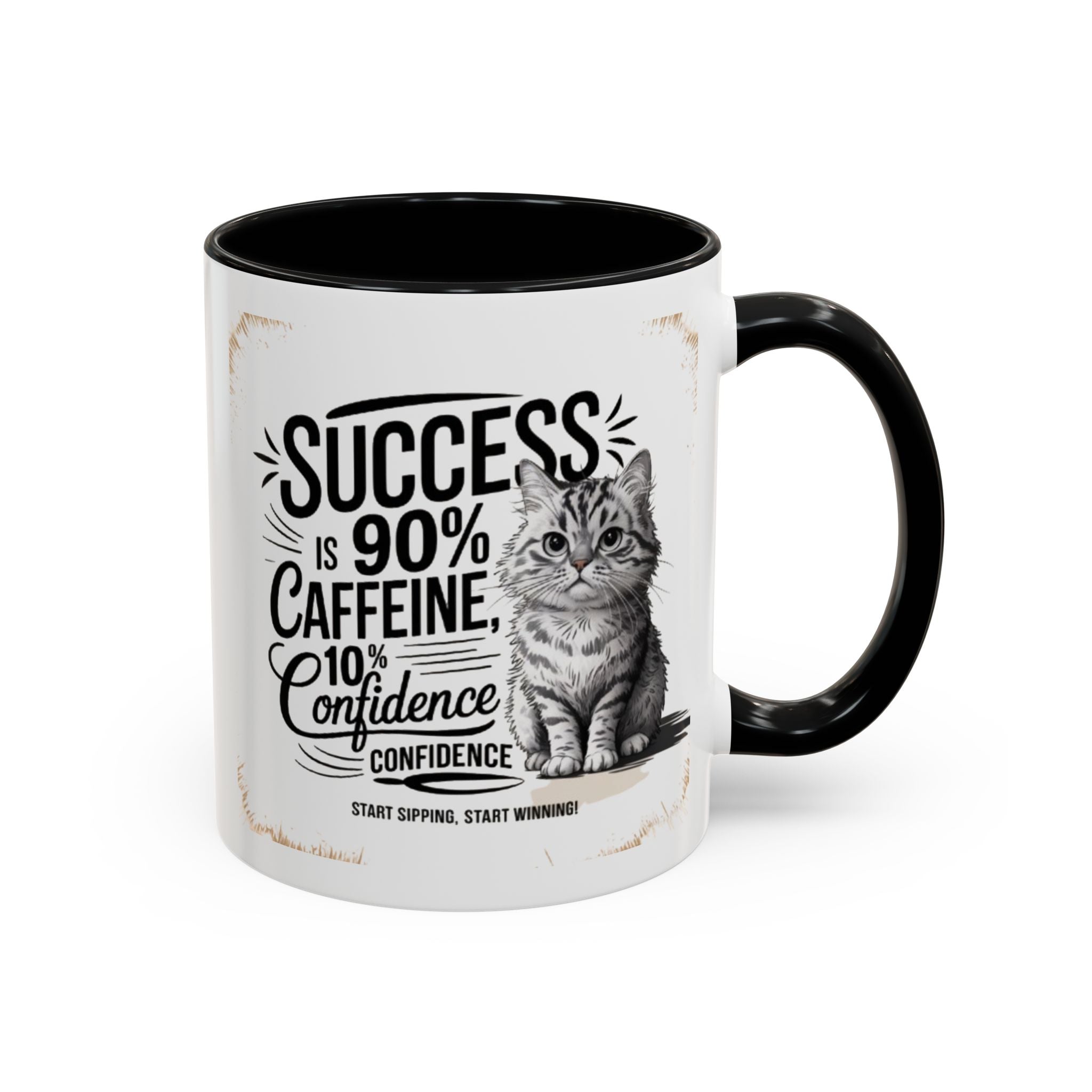 Motivational Accent Mug, Inspirational Coffee Cup, Positive Quote Tea Mug, Encouraging Drinkware, Gift for Coworker, Office Decor