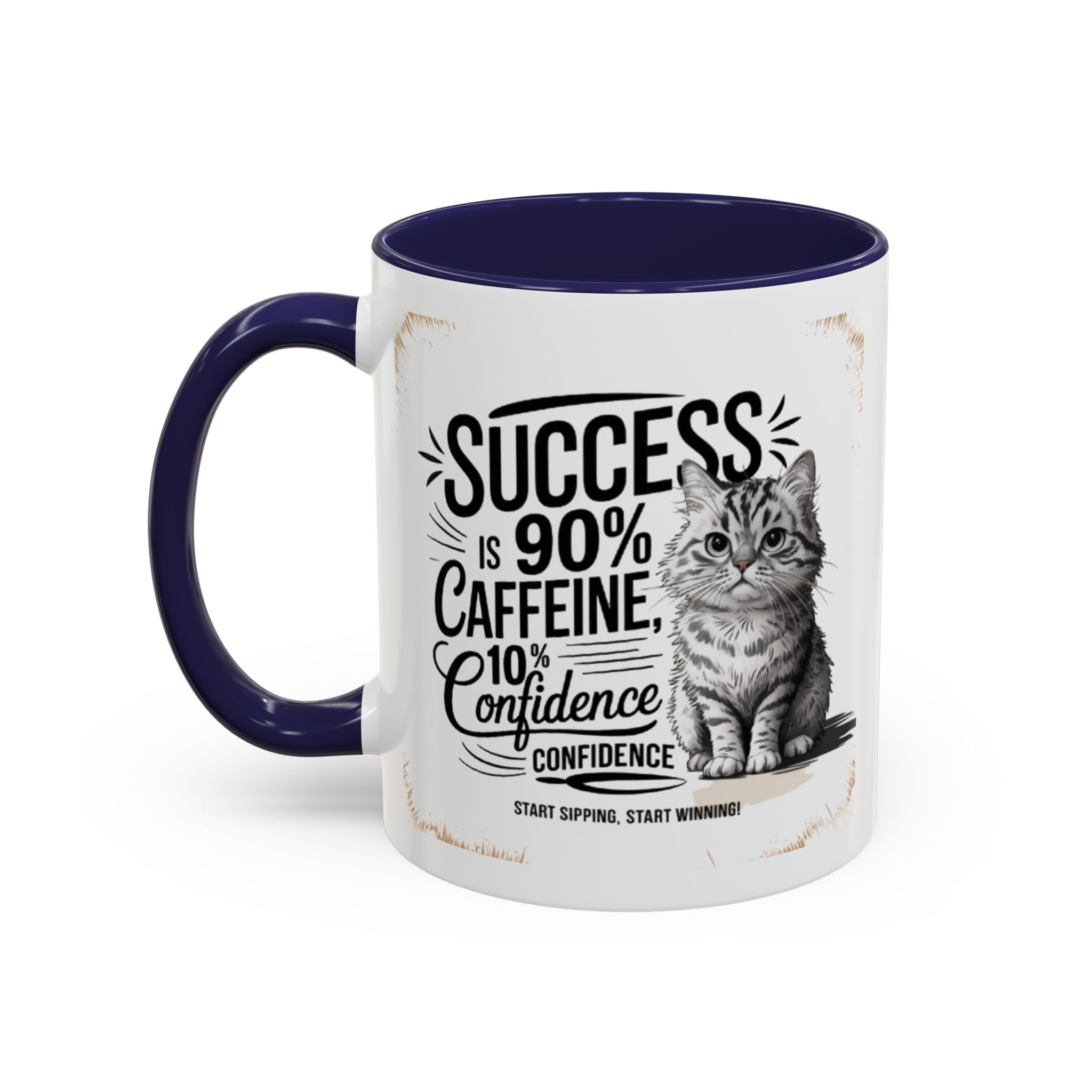 Motivational Accent Mug, Inspirational Coffee Cup, Positive Quote Tea Mug, Encouraging Drinkware, Gift for Coworker, Office Decor