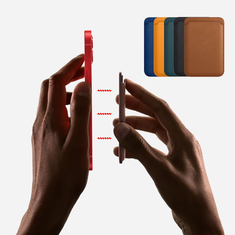 For Magsafe Magnetic Luxury Leather