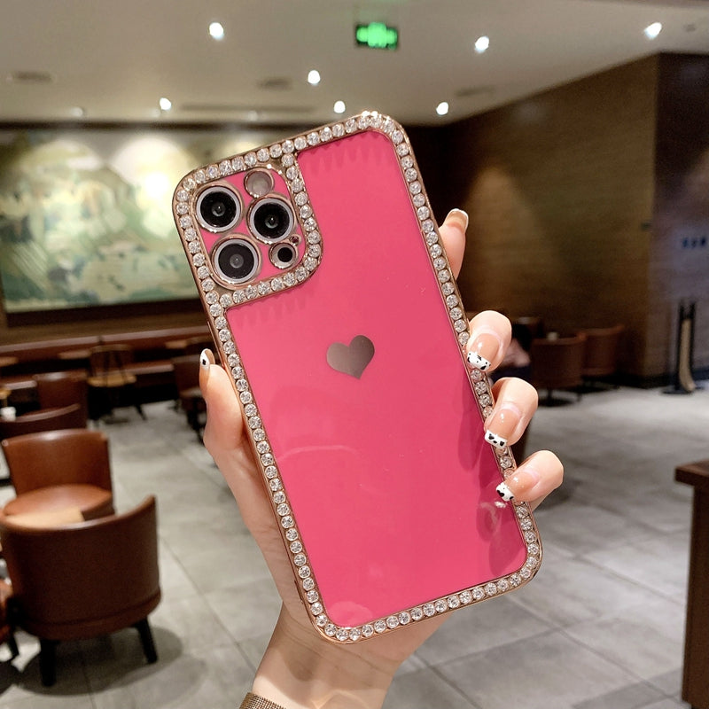 Phone Case Accessories Love Crystal