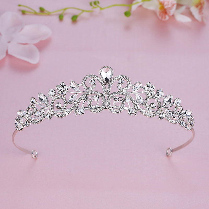 Bridal Alloy With Diamonds High Bright Pearl Hair Accessories