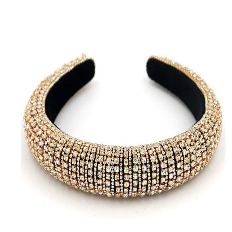 Baroque rhinestone headband