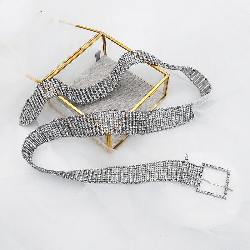 Women's Rhinestone Belt
