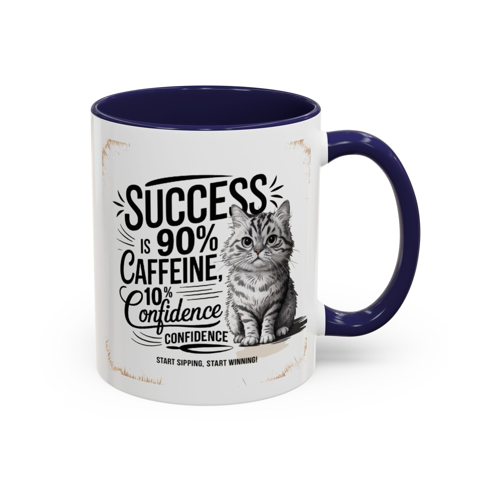 Motivational Accent Mug, Inspirational Coffee Cup, Positive Quote Tea Mug, Encouraging Drinkware, Gift for Coworker, Office Decor