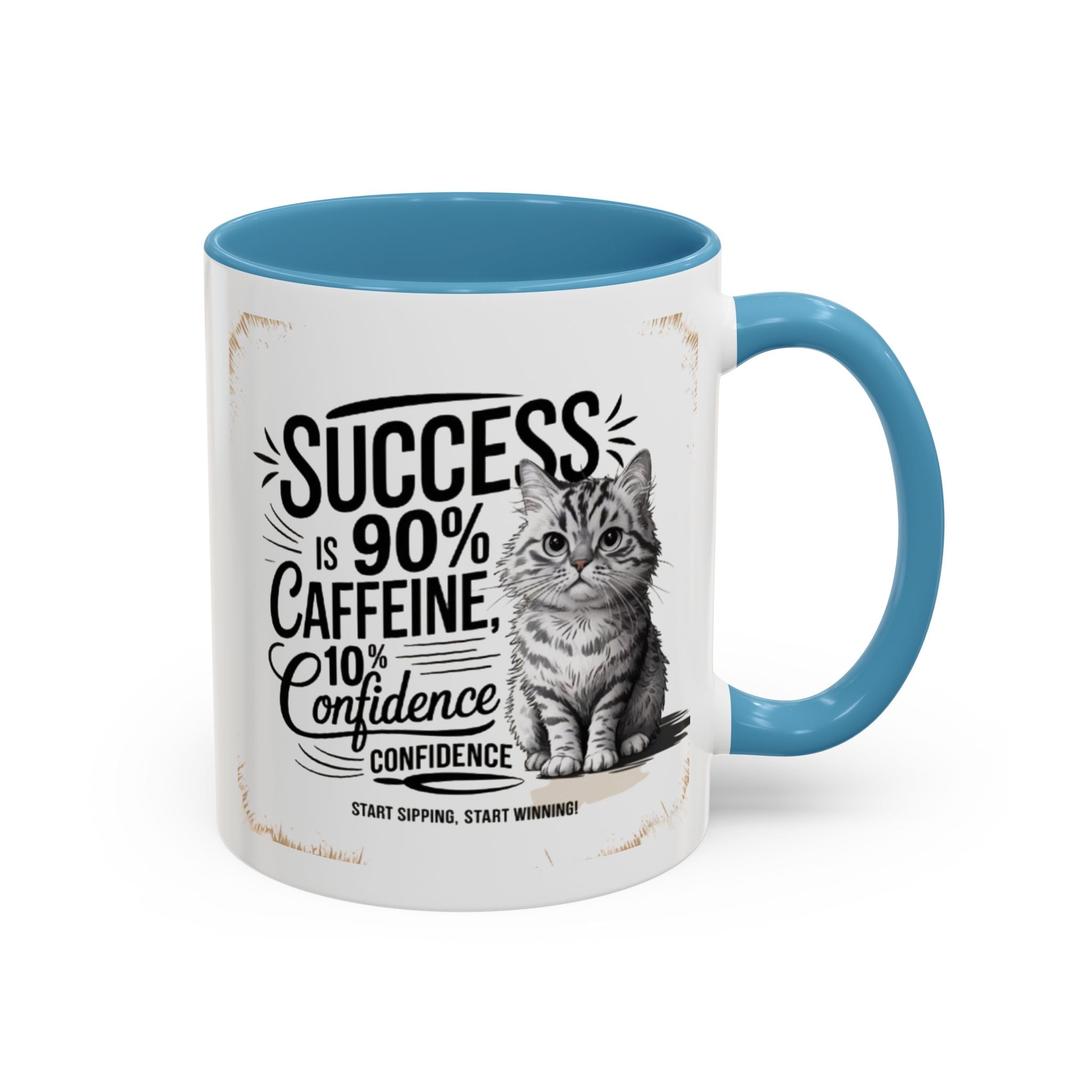 Motivational Accent Mug, Inspirational Coffee Cup, Positive Quote Tea Mug, Encouraging Drinkware, Gift for Coworker, Office Decor