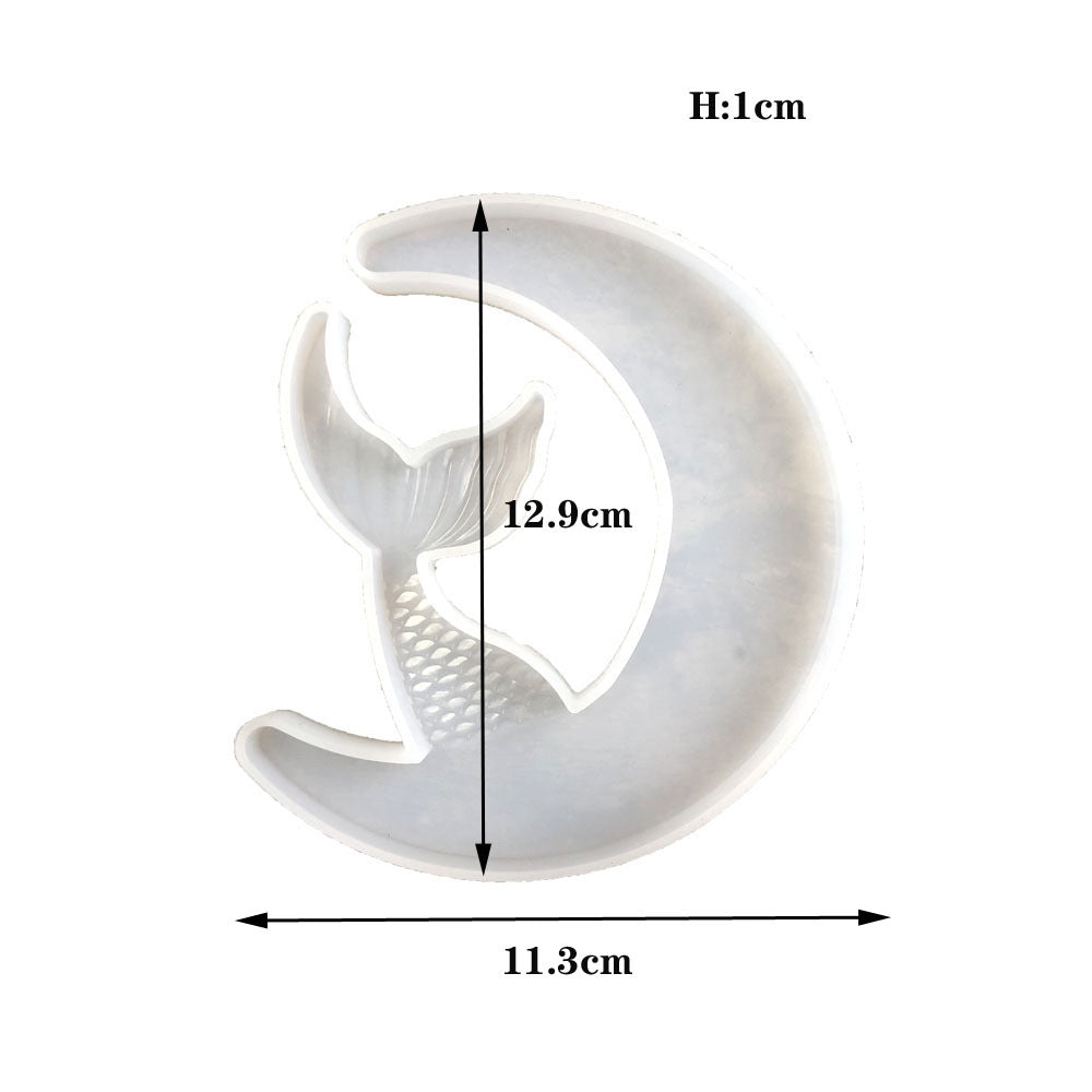 Mirror silicone glue mold