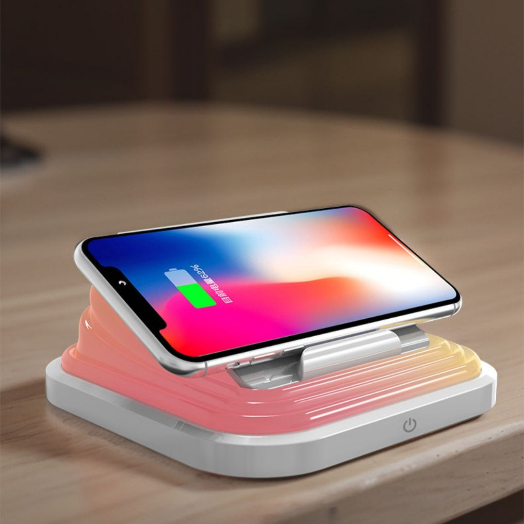 Creative Multifunctional Ambience Light Folding Mobile Phone
