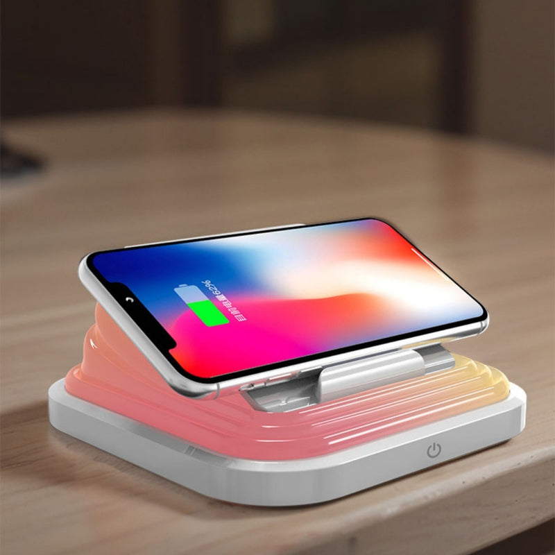 Creative Multifunctional Ambience Light Folding Mobile Phone