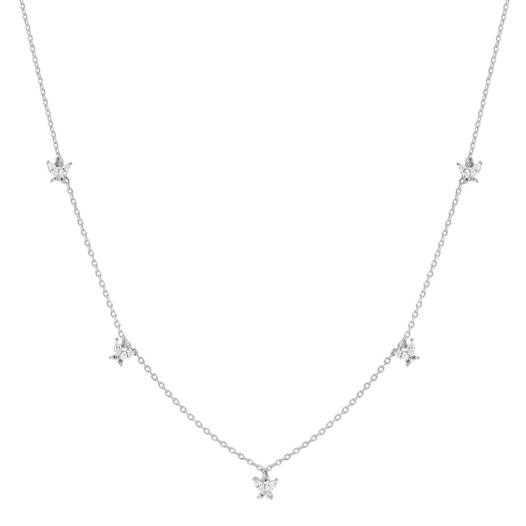 Copper Plating 18K Real Gold Necklace Net Red Wind Trendy Personalized Clavicle Chain Jewelry