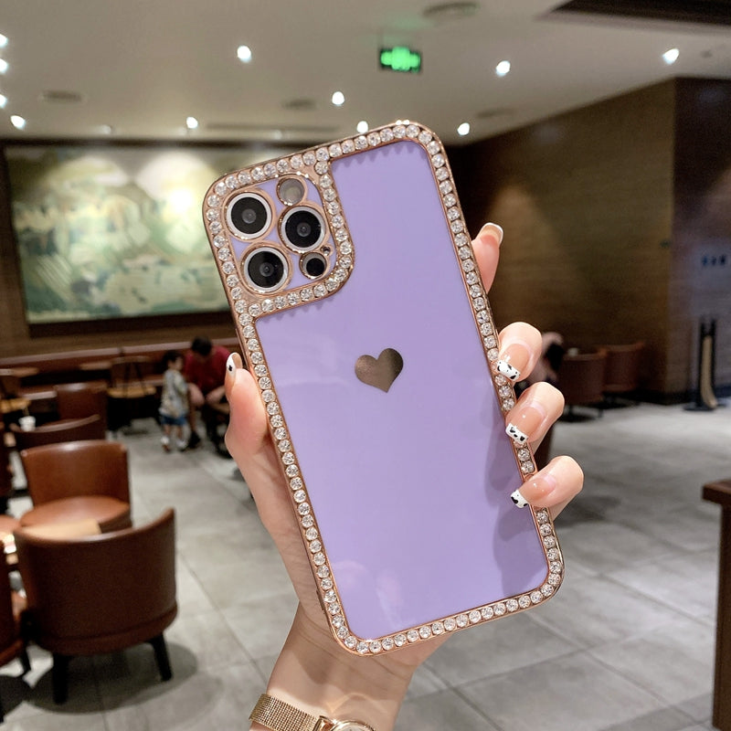 Phone Case Accessories Love Crystal