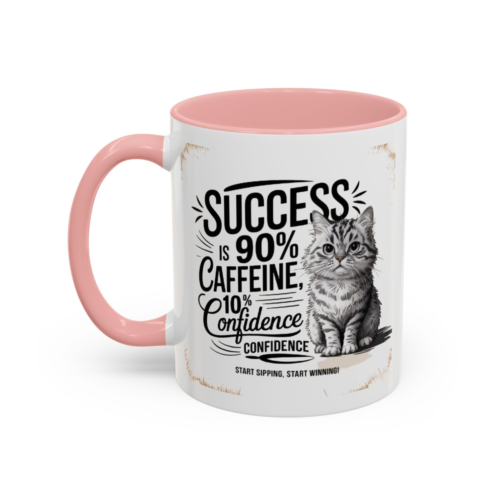 Motivational Accent Mug, Inspirational Coffee Cup, Positive Quote Tea Mug, Encouraging Drinkware, Gift for Coworker, Office Decor