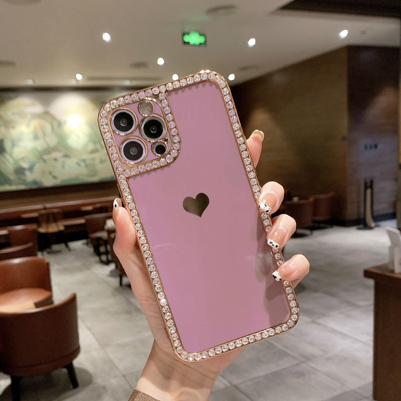 Phone Case Accessories Love Crystal