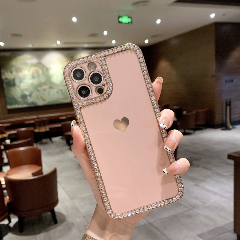 Phone Case Accessories Love Crystal