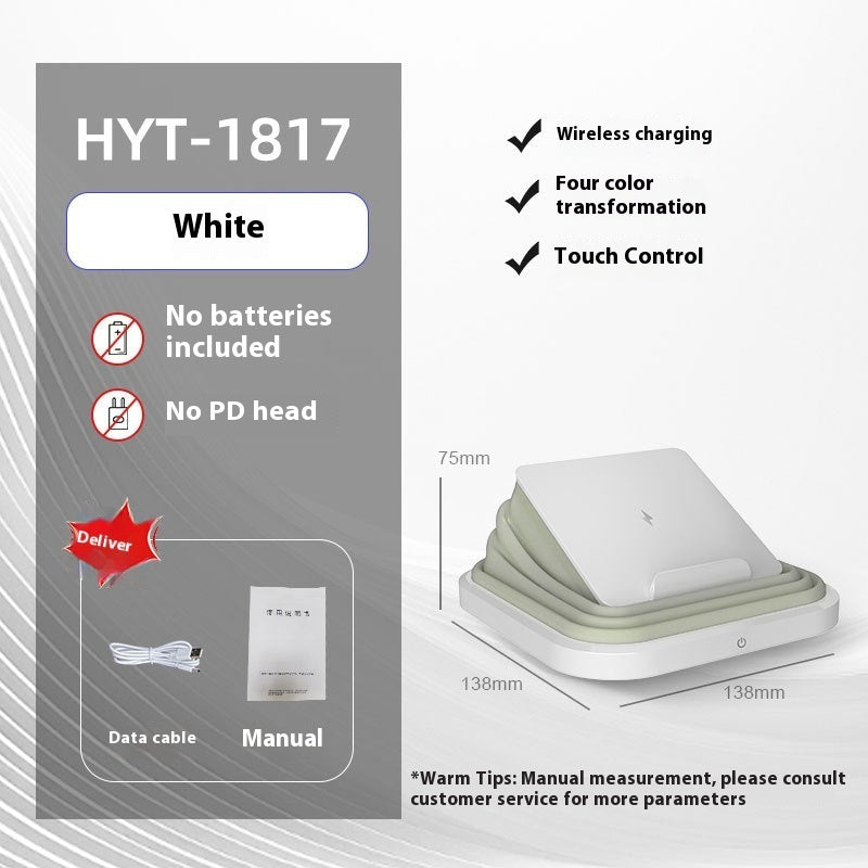 Creative Multifunctional Ambience Light Folding Mobile Phone