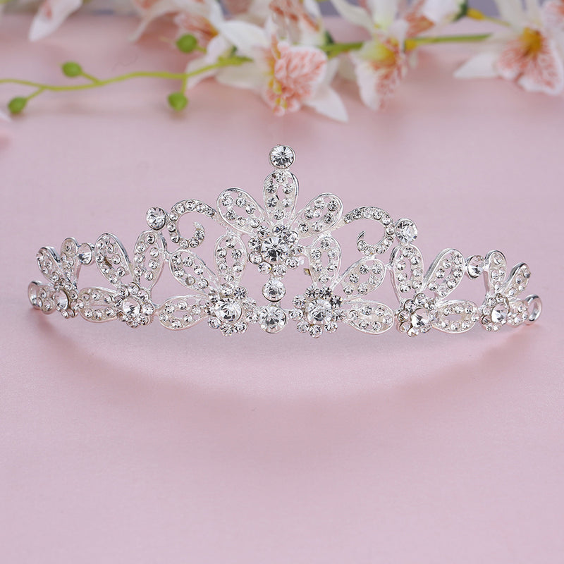 Bridal Alloy With Diamonds High Bright Pearl Hair Accessories